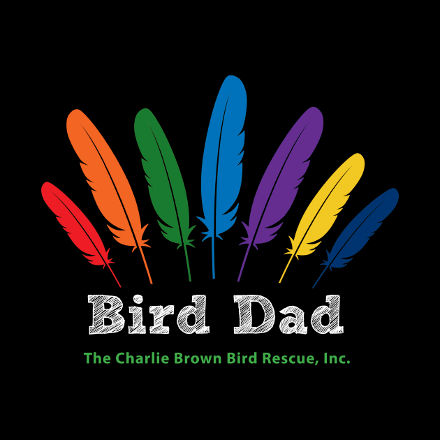 CB bird dad - white type by Just Winging It Designs