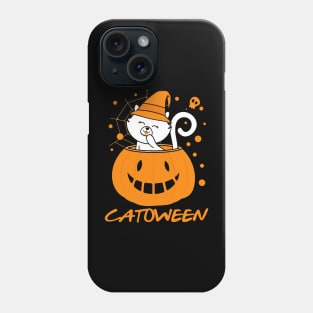 Catoween,Happy catoween Phone Case