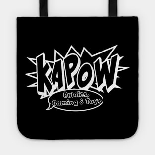 Kapow! White Tote