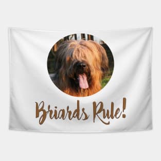 Briards Rule! Tapestry