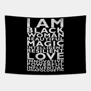 I Am Black Woman Black History Month 2020 Tapestry