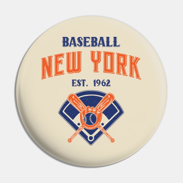 New York Mets EST 1962 Vintage Baseball T-Shirt