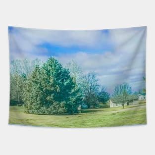 country house Tapestry