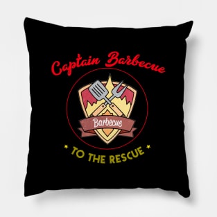 Captain Barbecue Pillow