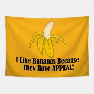 Punny Banana Tapestry