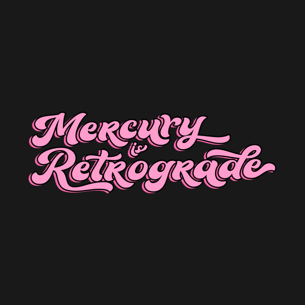 Mercury is Retrograde Pink Astrology Aesthetic by Asilynn