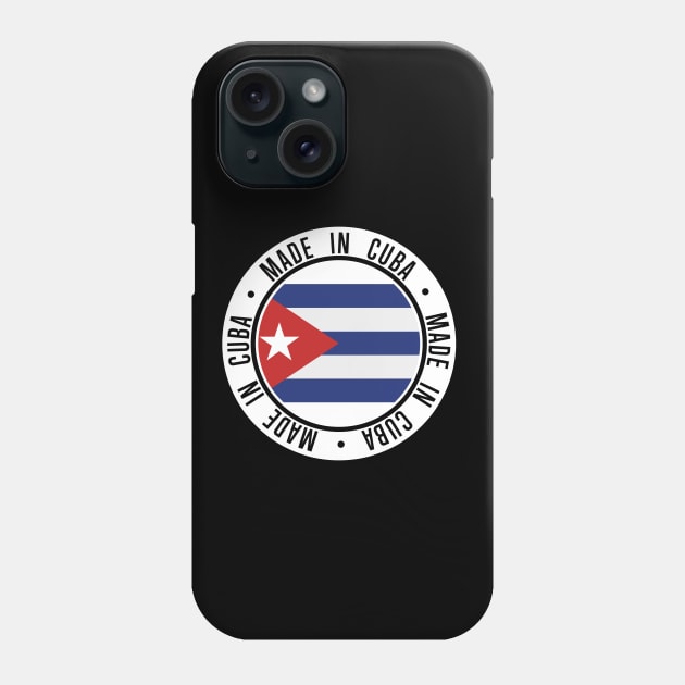 Made in Cuba Phone Case by TambuStore