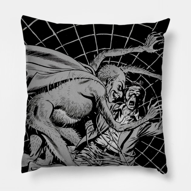 SPIDER THING 1 Pillow by AtomicMadhouse