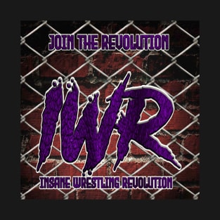 IWR purple wall Tee T-Shirt