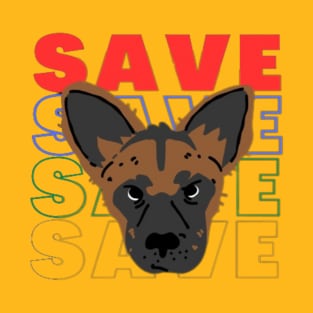 Save African Wild Dog T-Shirt