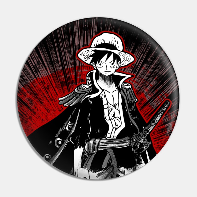 Straw Hat Luffy 2 Pin by kenyangsekali