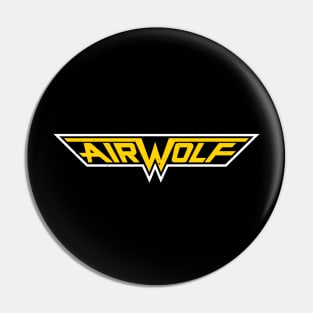 Airwolf VHS Logo Pin