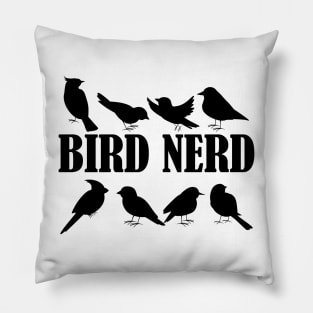 Bird Nerd Pillow