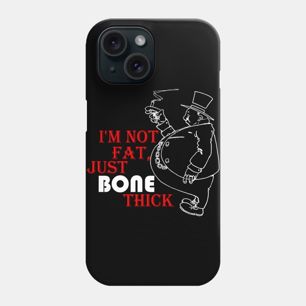 Fat Guy Phone Case by Silly Humor