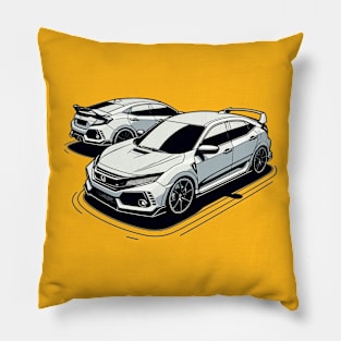 Honda Civic Type R Pillow