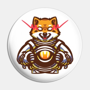 shiba inu astronaut Pin