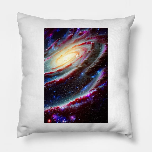 Galaxy - #7 Pillow by Trendy-Now