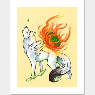 Okami Hd Console Video Games Wall Art Home Decor - POSTER 20x30