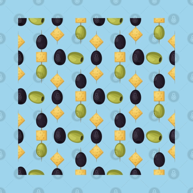 Olives - Mediterranean pattern by GreekTavern