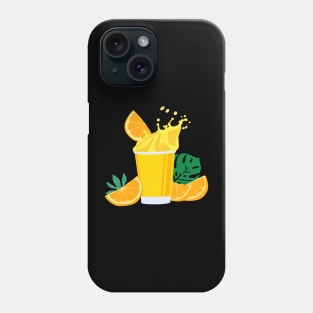 orange juice Phone Case