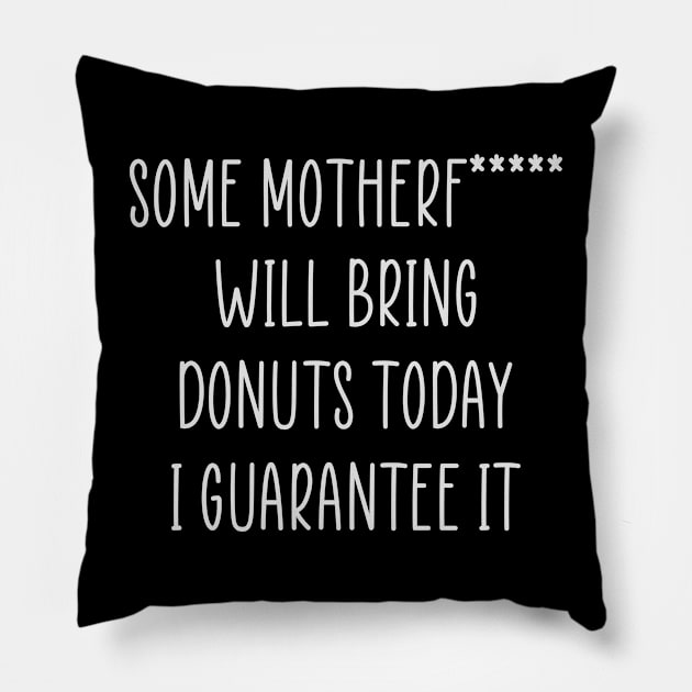 Coworker Diet Donut Weightloss Fasting Gym Workout Fitness Pillow by TellingTales