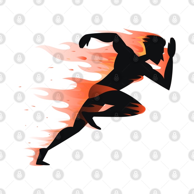 Runner Fire by Mako Design 