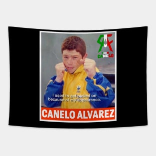 canelo alvarez when I was a child Tapestry