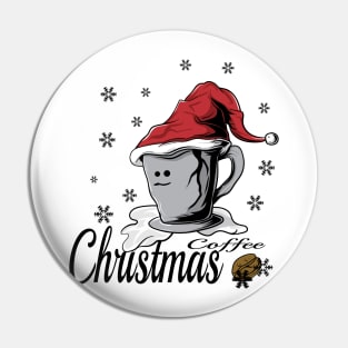 Christmas Coffee Pin