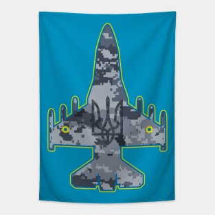 Ghost of Kyiv Ukrainian Ace Tapestry