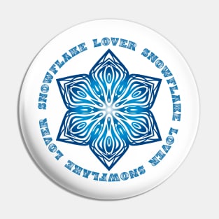 Snowflake Lover Pin