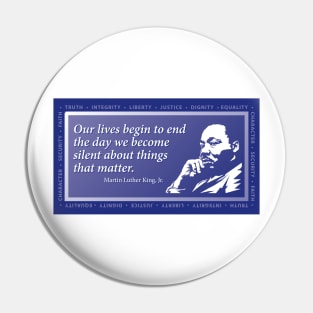 martin luther king Pin