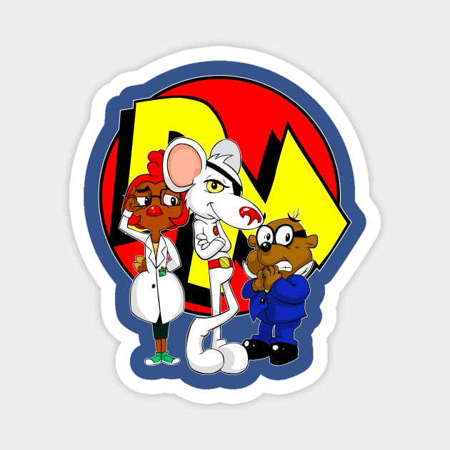 Danger Mouse And Team Magnet by annacwener