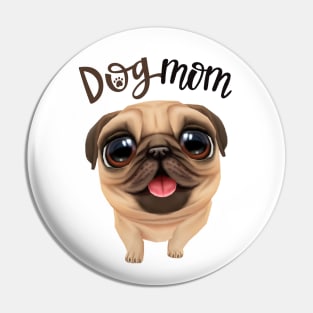 Dog mom lover Pin