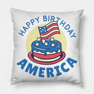 HAPPY BIRTHDAY AMERICA Pillow