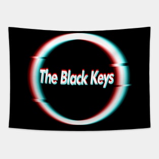 Glitch art - The Black Keys Tapestry