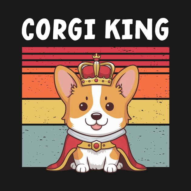 Corgi King by Montony