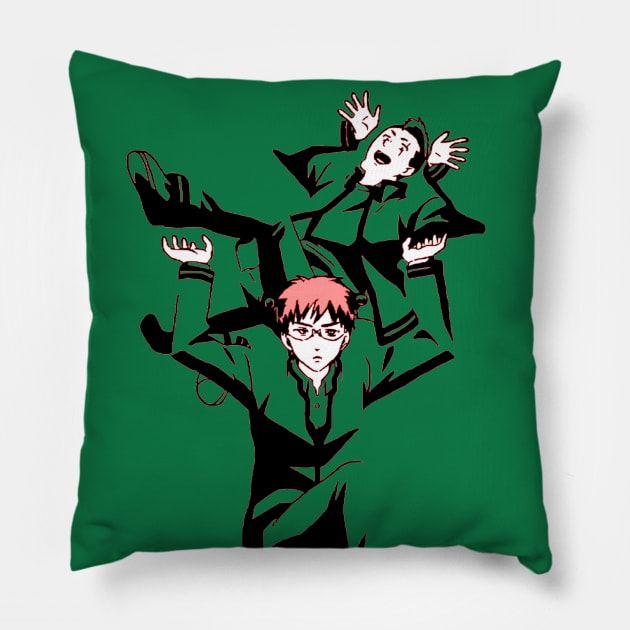 The Disastrous life of Saiki K Pillow by OtakuPapercraft