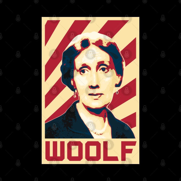 Virginia Woolf Retro by Nerd_art