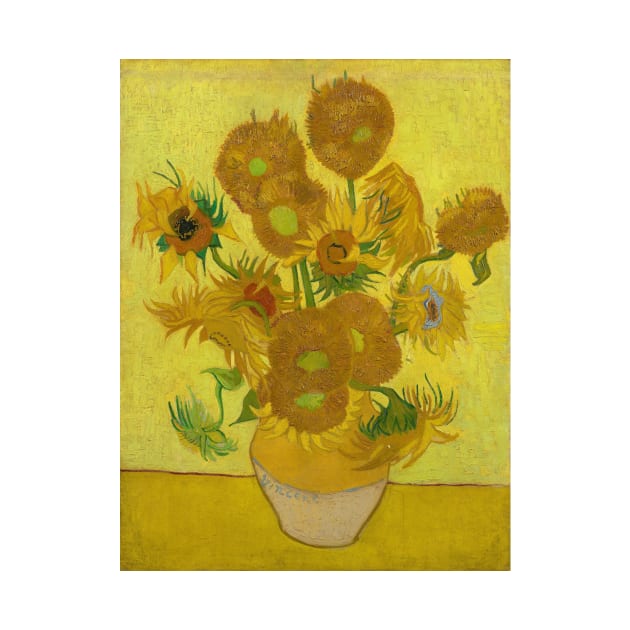 Van Gogh Sunflowers Fine Art by bragova