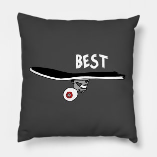 Best Friends Skate Together (Person 1) Pillow