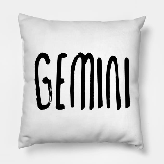 gemini Pillow by mohamed705