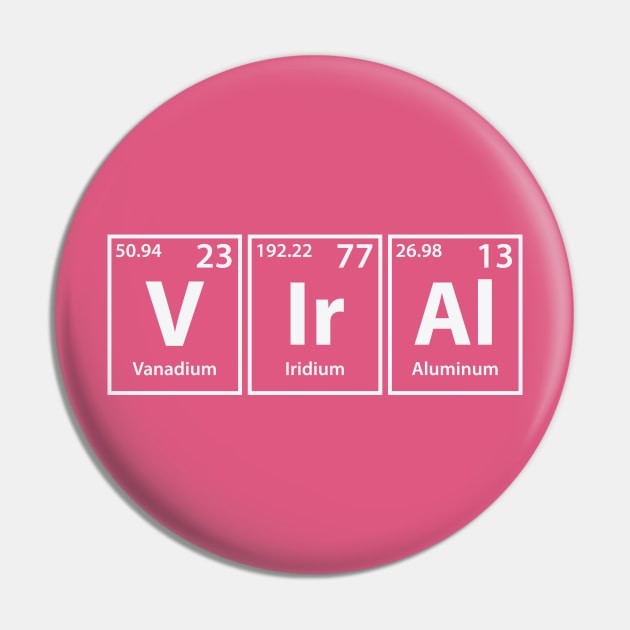 Viral Elements Spelling Pin by cerebrands