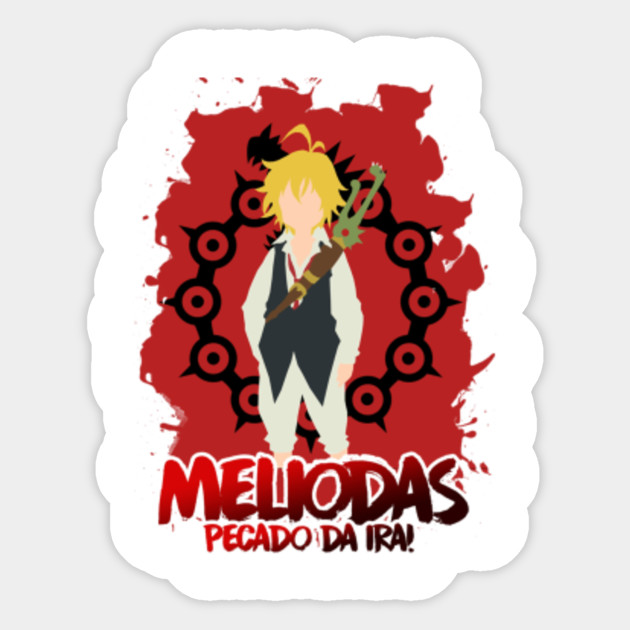 Wallpaper Melodias Nanatsu No Taizai Siete Pecados Capitales Nanatsu No Taizai Meliodas Sticker Teepublic For Free