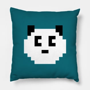 Pixel panda Pillow