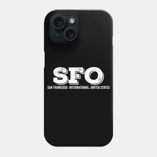 SFO San Francisco International US Airport Code Phone Case