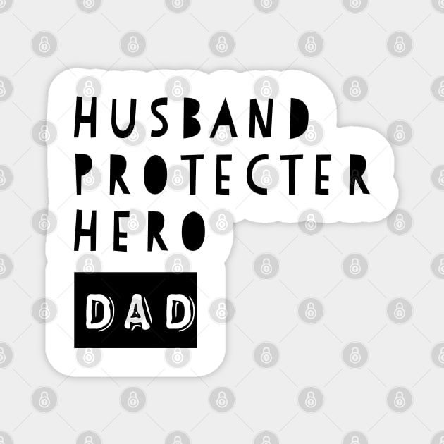 Fathers day tshirt Magnet by osaya