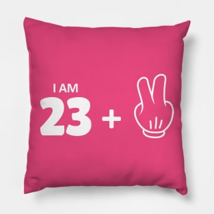 25th birthday Pillow