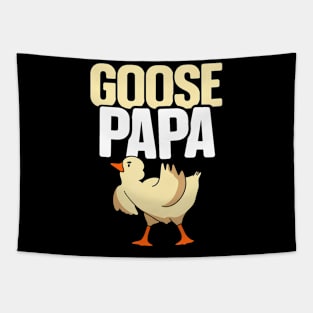 Goose Papa Lover Animal Geese Cute Goose Dad Father Daddy Tapestry