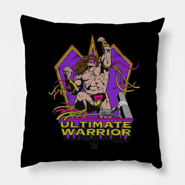 Ultimate Warrior Comic Pillow by Holman