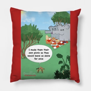 Enormously Funny Cartoons Picnic Pillow